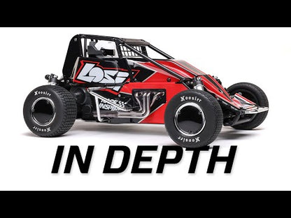 1/10 22S Sprint, RTR, 2WD Red (Includes Battery & Charger) : LOS-2359