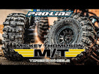 1/10 Mickey Thompson Baja Pro X Predator F/R 1.9" Crawler Tires w/ Holcomb Wheels (2)