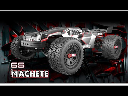 1/6 Machete Brushless 4s Monster Truck Red