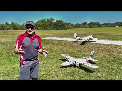 Twin Otter 80E G1.5 PNP Red Night