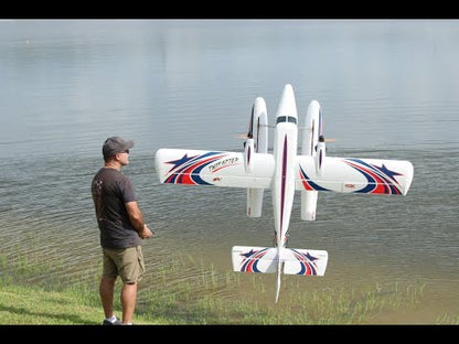 Twin Otter 80E G1.5 PNP Red Night