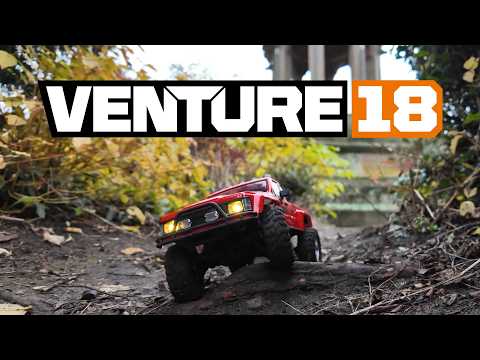 HPI Racing 1/18 Venture Flux 1985 Toyota Hilux SR5, Brushless, Red (HPI160803)