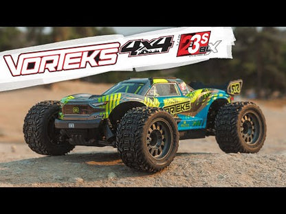1/10 VORTEKS 223S 4X4 Stadium Truck (Requires Battery & Charger) Teal: ARA4305V4T2