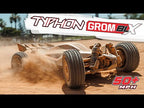 ARRMA 1/14 Typhon GROM Brushless 4x4 Buggy (NO battery OR charger) Silver (ARA2306T1)