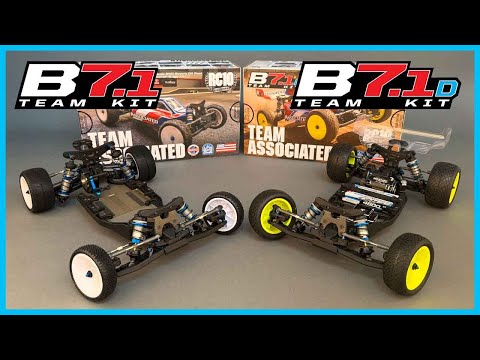 1/10 Team Associated RC10B7.1D Team Kit Red (ASC90047)