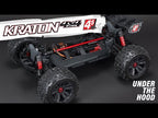1/10 Kraton 4x4 4S BLX  Speed MT (Requires battery & charger): Green: ARA4408V2T4
