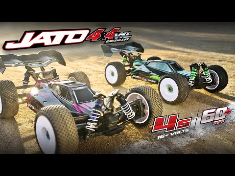 1/8 Jato 4X4 BL-4s  (Requires battery & charger): Orange