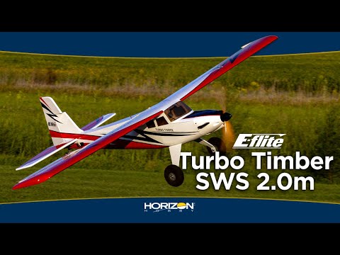 E-flite Turbo Timber SWS 2.0m BNF Basic with AS3X and SAFE Select (EFL71750)