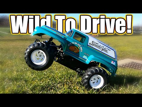 Tamiya 1/10 RC Squash Van 4WD Monster Truck Kit (TAM58725-A)