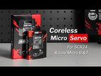 Coreless Micro Servo w/Horn SCX24
