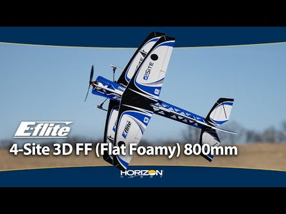 4-Site 3D 800mm BNF Basic with AS3X and SAFE Select :EFL02950