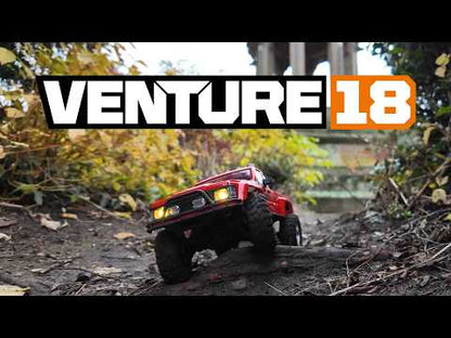 1/18 Venture Flux 1985 Toyota Hilux SR5, Brushless, Black: HPI160802