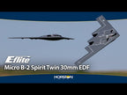E-flite Micro B-2 Spirit of America Twin 30mm EDF BNF Basic (EFLU09050)