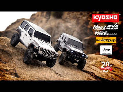 1/28 Mini-Z 4x4 Jeep Wrangler Unlimited Rubicon w/Interco Tires Hellayella :KYO32521Y