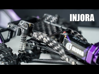 Universal LCG Carbon Fiber Chassis Kit SCX24