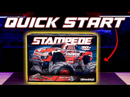 1/10 Stampede, 2WD, XL-5 W/Battery and Charger: 36254-8-GRNX