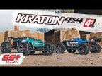1/10 Kraton 4x4 4S BLX  Speed MT (Requires battery & charger): Green: ARA4408V2T4