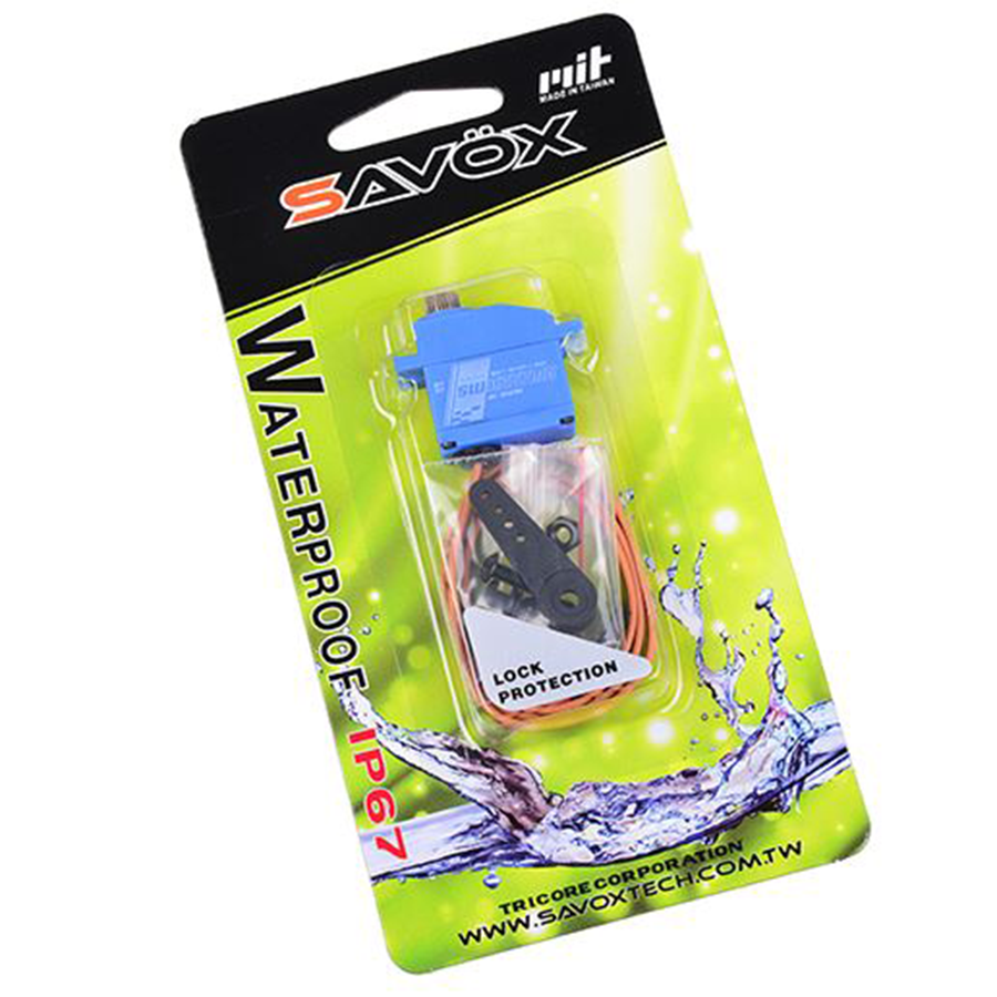 SAVOX Micro Waterproof Standard Digital Servo 0.135 / 83.3oz (SAVSW0267MGP)