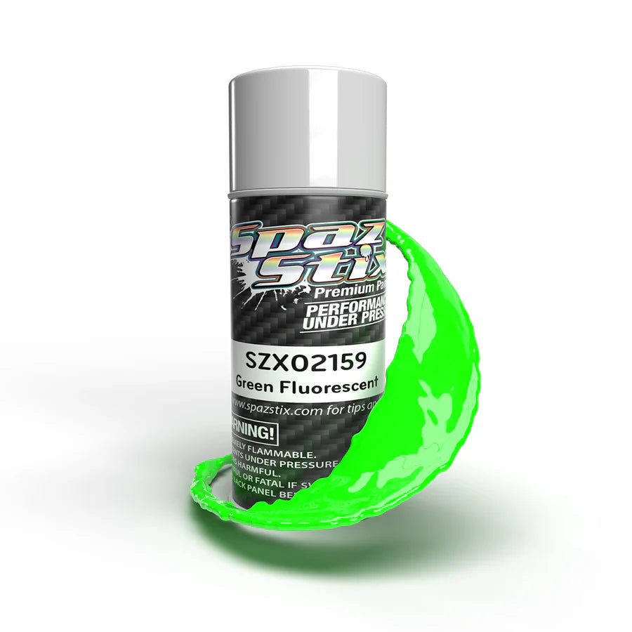 Spaz Stix Green Fluorescent Aerosol Paint, 3.5oz product photo