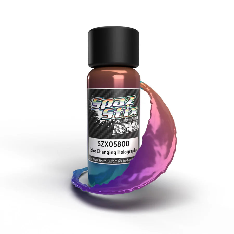 Color Change Holographic  Airbrush Ready Paint, 2oz Bottle