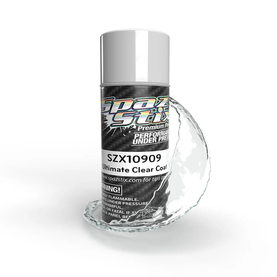 Spaz Stix Ultimate Clear Coat for Mirror Chrome Aerosol, 3.5oz product photo