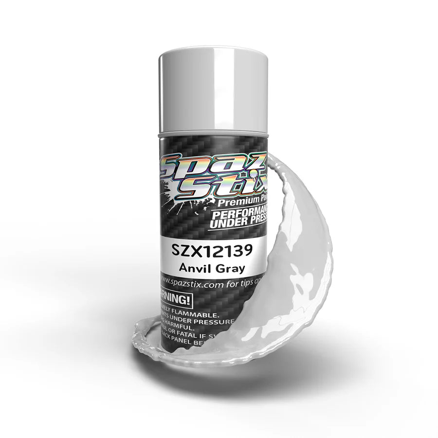 Spaz Stix Anvil Gray Aerosol Paint, 3.5oz product photo