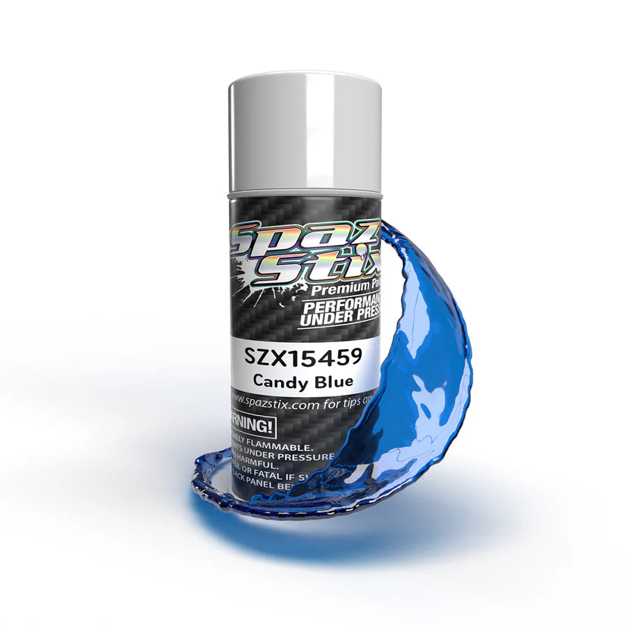 Spaz Stix Candy Blue Aerosol Paint, 3.5oz product photo