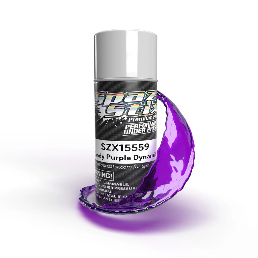 Spaz Stix Candy Purple Dynamite Aerosol Paint, 3.5oz product photo