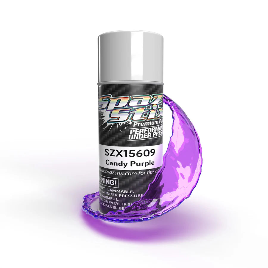 Spaz Stix Candy Purple Aerosol Paint, 3.5oz product photo