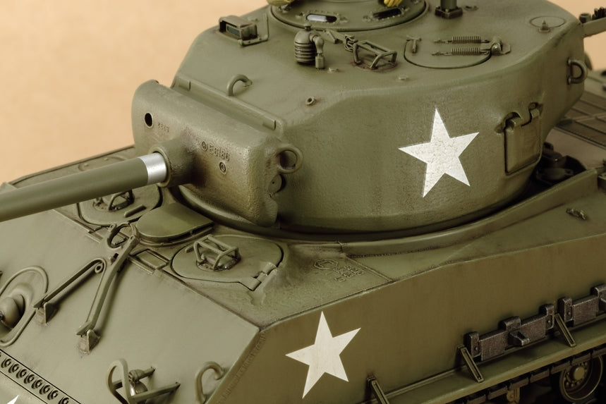 Tamiya 1/35 US M4A3E8 Sherman Easy Eight plastic model kit, TAM35346, alternate view