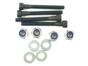 Socket Head Bolts with Nuts, 4-40 x 1"