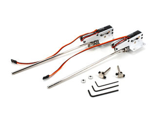 E-flite 25 - 46 100-Degree Rotating Electric Retracts (EFLG320)