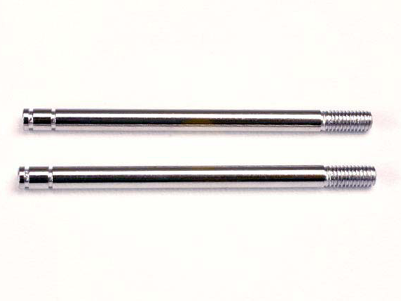 Shock shafts, steel, chrome finish (long) (2): 1664
