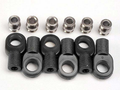Traxxas Rod ends, short (6)/ hollow balls (6) (2742X)