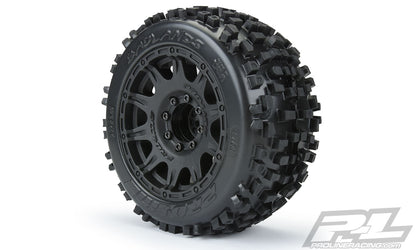 Badlands 3.8" MTD Raid 8x32 Wheels 17mm: F/R