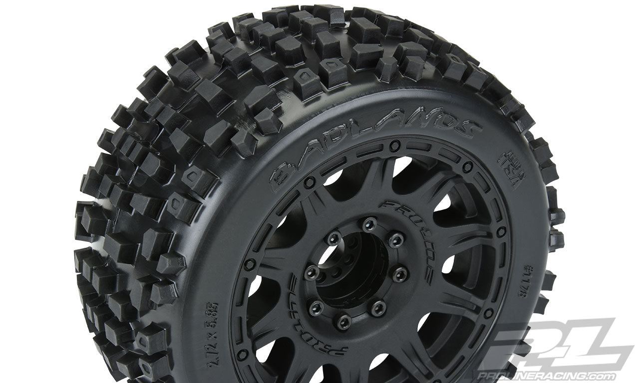 Badlands 3.8" MTD Raid 8x32 Wheels 17mm: F/R