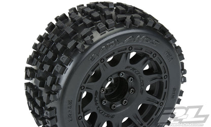 Badlands 3.8" MTD Raid 8x32 Wheels 17mm: F/R