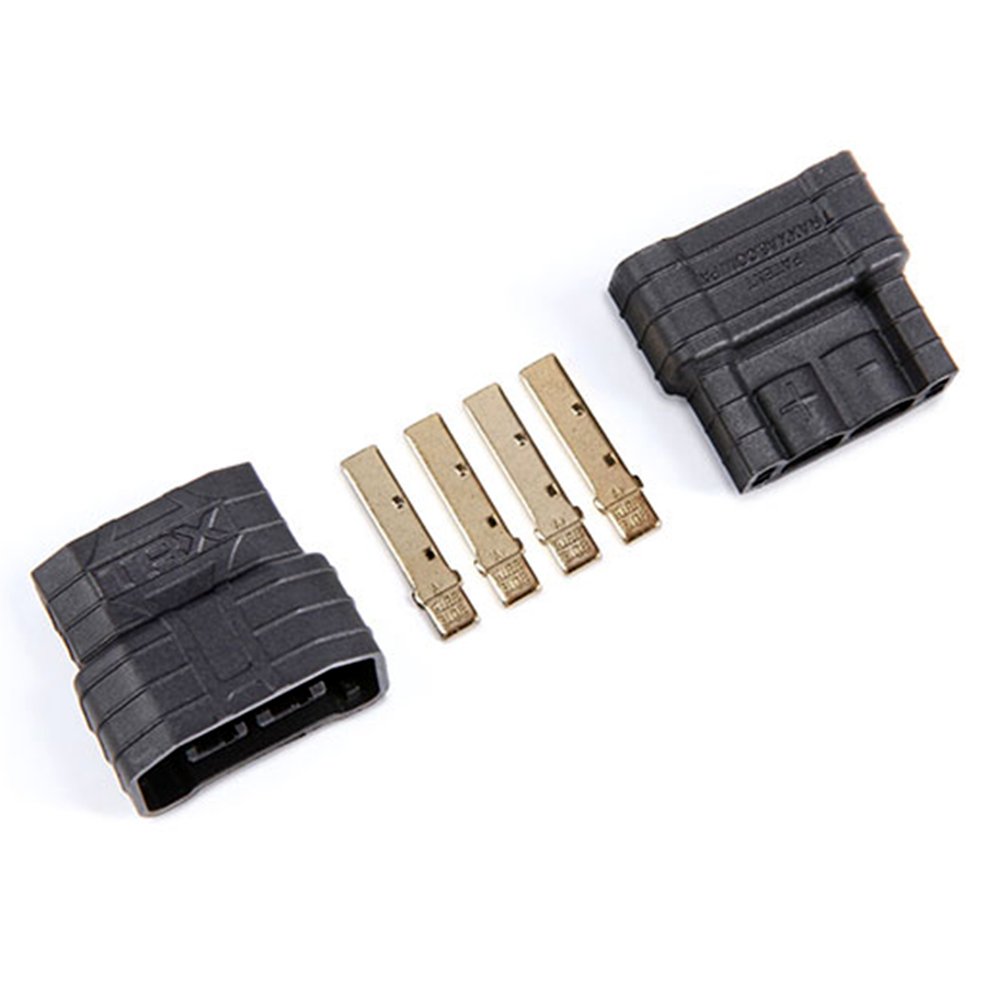 Traxxas® Connector, 4S (Male) (2) - FOR ESC USE ONLY
