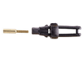 Du-Bro Long Arm Micro Clevis, Black, (.032), 2/Pk (DUB973)