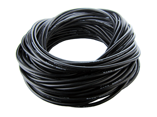06 Gauge Silicone Wire 25' Black