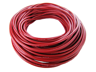 06 Gauge Silicone Wire 25' Red
