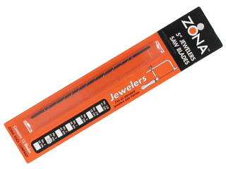 Zona 5" Metal Piercing Jewelers Saw Blades 41TPI (36-481)