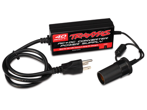 AC to DC Converter, 40W (for Traxxas DC chargers): 2976