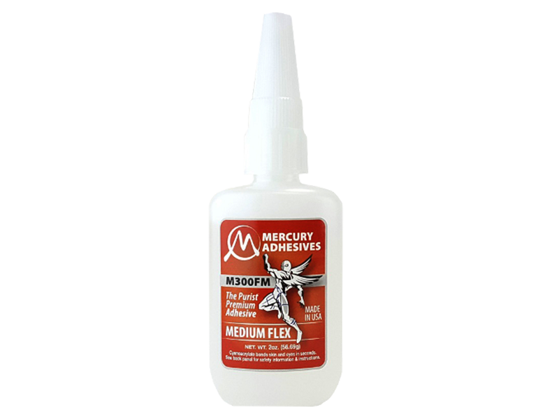Mercury Adhesives M300FM Flexible CA Medium Adhesive 2oz (M300FM 2oz)