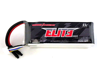 Thunder Power 5 Cell 5000mAh 18.5V 55C LiPo (TP5000-5SE55)