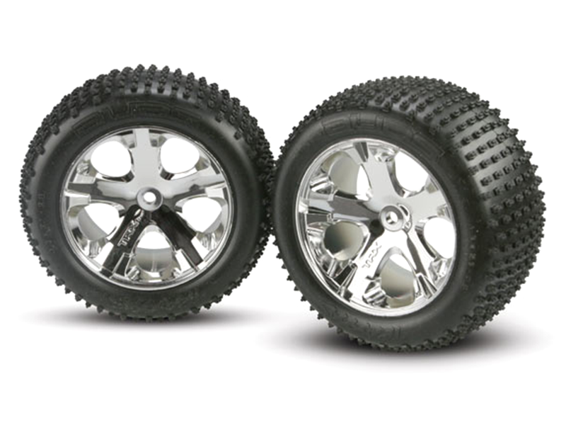 Alias Tire/ Chrome Wheel (2): 2WD Rear