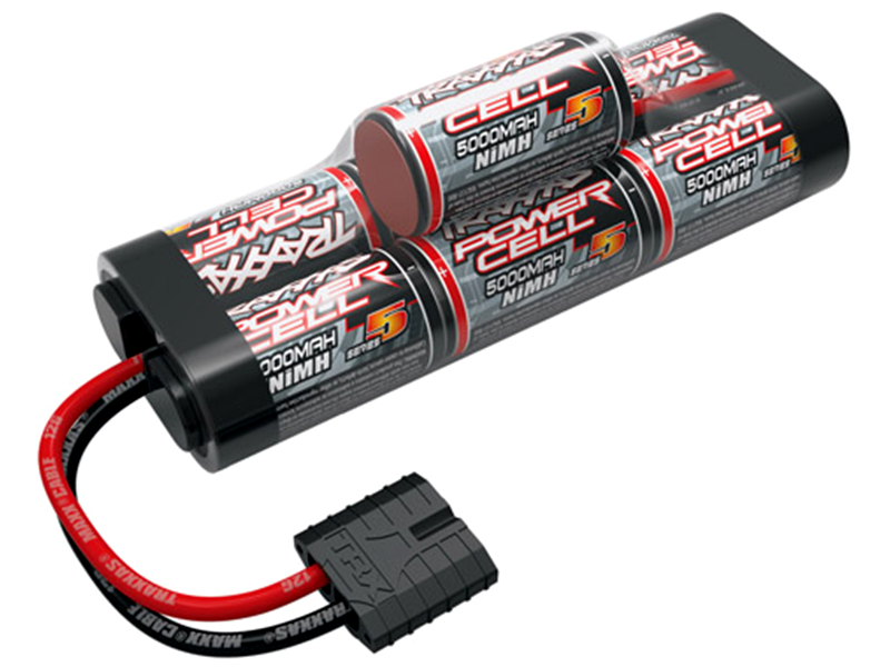 Traxxas 7 Cell 5000mAh 8.4V NiMH Hump, with TRA ID (2961X)