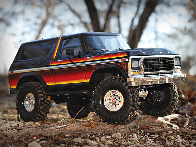 1/10 TRX-4 79 Bronco, 4WD, RTD (Requires battery & charger): Sun
