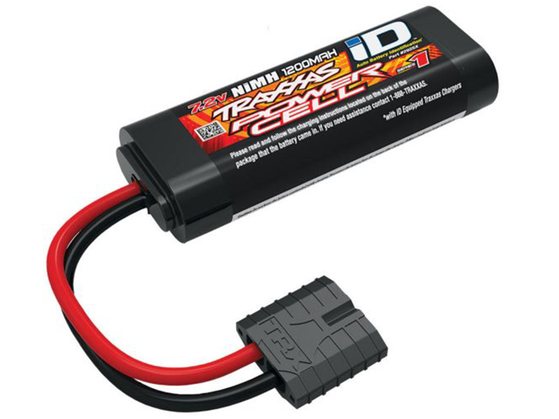 6 Cell 1200mAh 7.2V, 2/3A NiMH w/TRA ID: 1/16 Battery: 2952X
