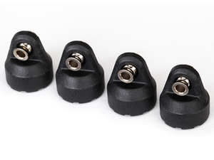 Shock Caps (black) (4) (assembled with hollow balls): 8361